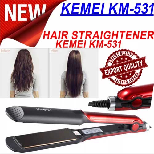 Kemei Km531 Professional Hair Straightener My Basket