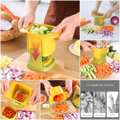 Multifunctional Hand Pressure Vegetable Cutter My Basket