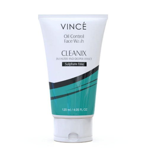 Vince Cleanix Oil Control Face Wash Sulphate Free 120ml My Basket