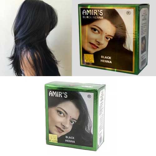 AMIR Henna Hair Dye – Black - My Basket