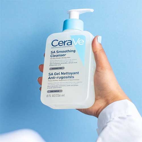 Cerave Sa Smoothing Salicylic Acid Cleanser 236Ml My Basket