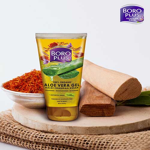 BOROPLUS HALDI, CHANDA & KESAR ALOE GEL My Basket